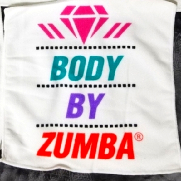 "Body by Zumba" Zumba Fitness Towel (one) - Picture 2 of 2